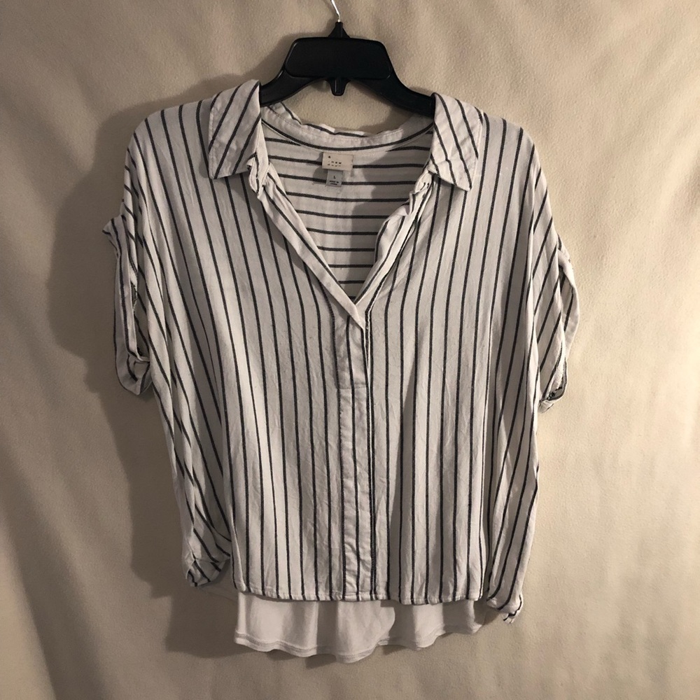 A New Day striped Blouse
